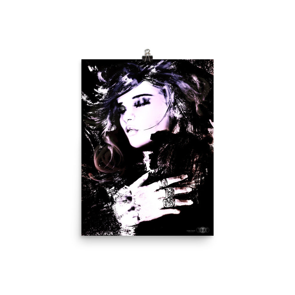 Vanity - Sinmelt Blanc Collection - Original Illustration - 12x16, 18x24, Enhanced Matte Print