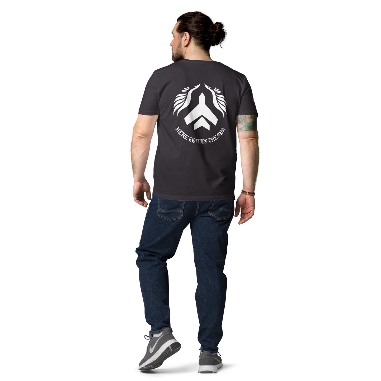 Here Comes The Sun - Premium Heavyweight T-Shirt - Original Helldivers 2 Fan Illustration by Myon