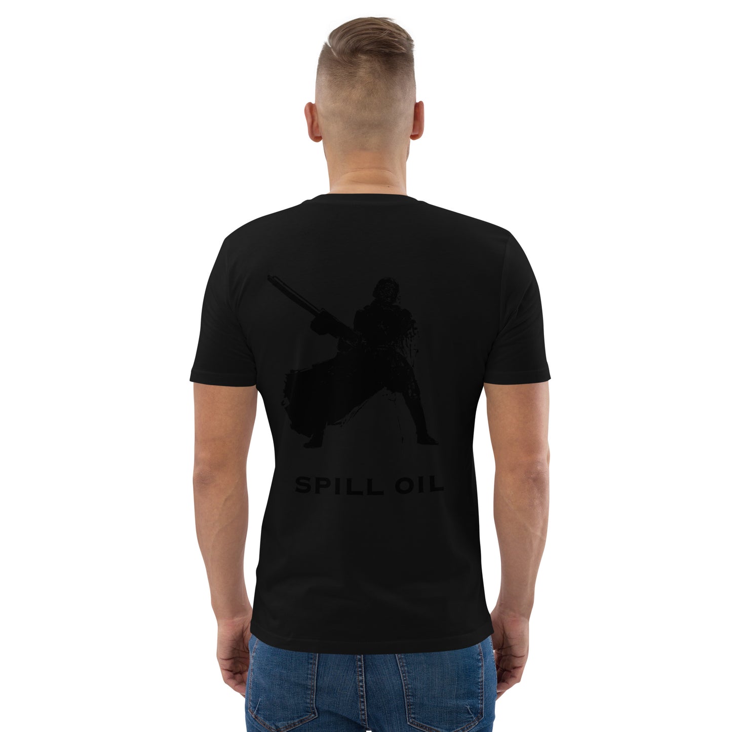 Spill Oil - Premium Heavyweight T-Shirt - Original Helldivers 2 Fan Illustration by Myon