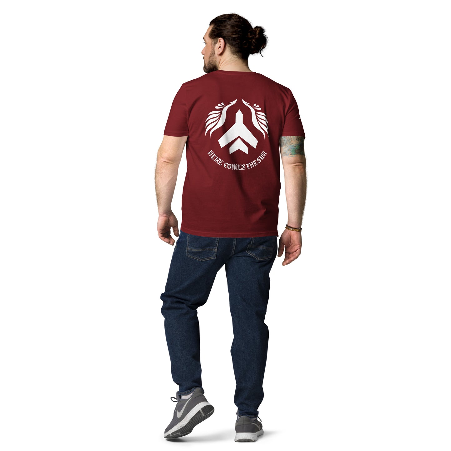 Here Comes The Sun - Premium Heavyweight T-Shirt - Original Helldivers 2 Fan Illustration by Myon