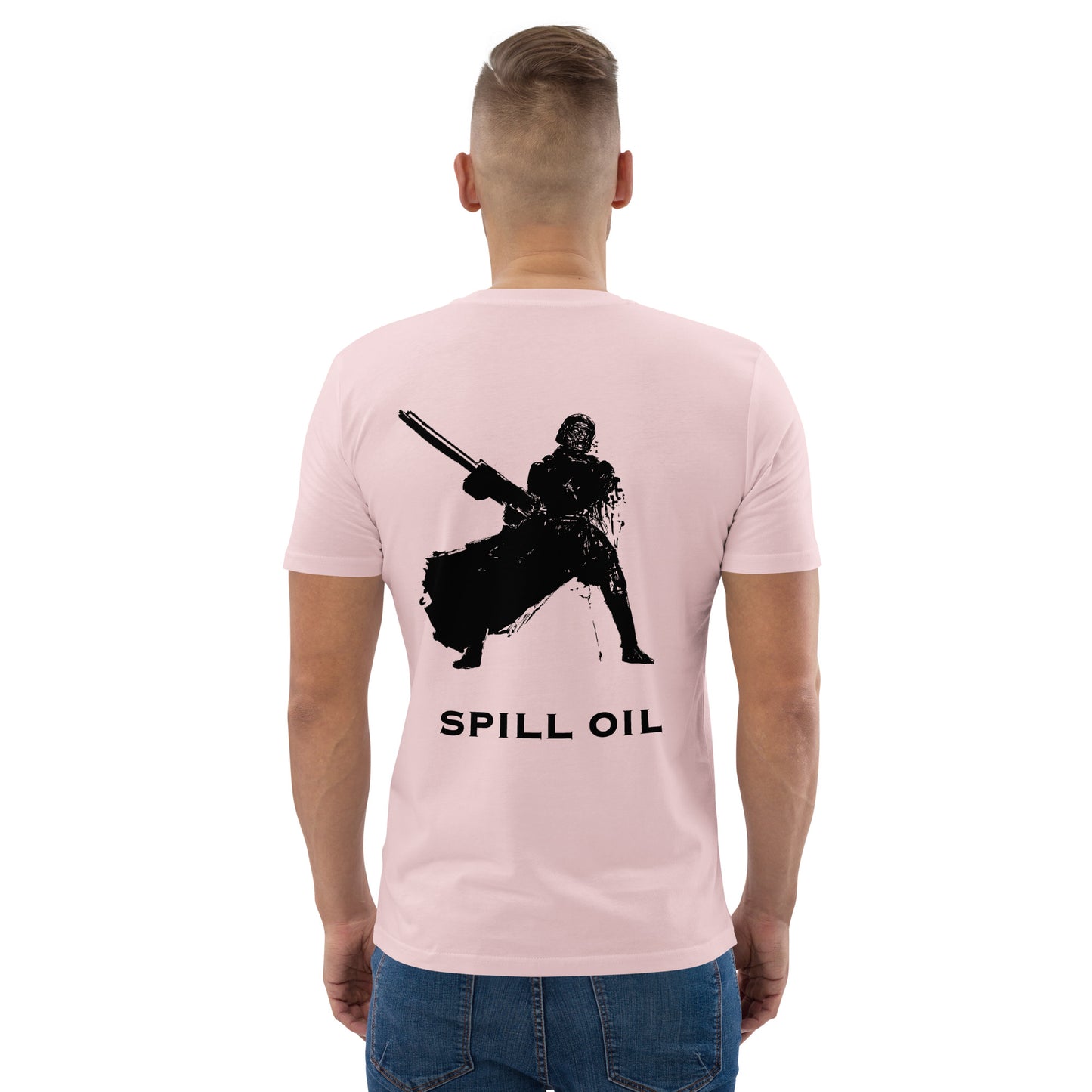 Spill Oil - Premium Heavyweight T-Shirt - Original Helldivers 2 Fan Illustration by Myon