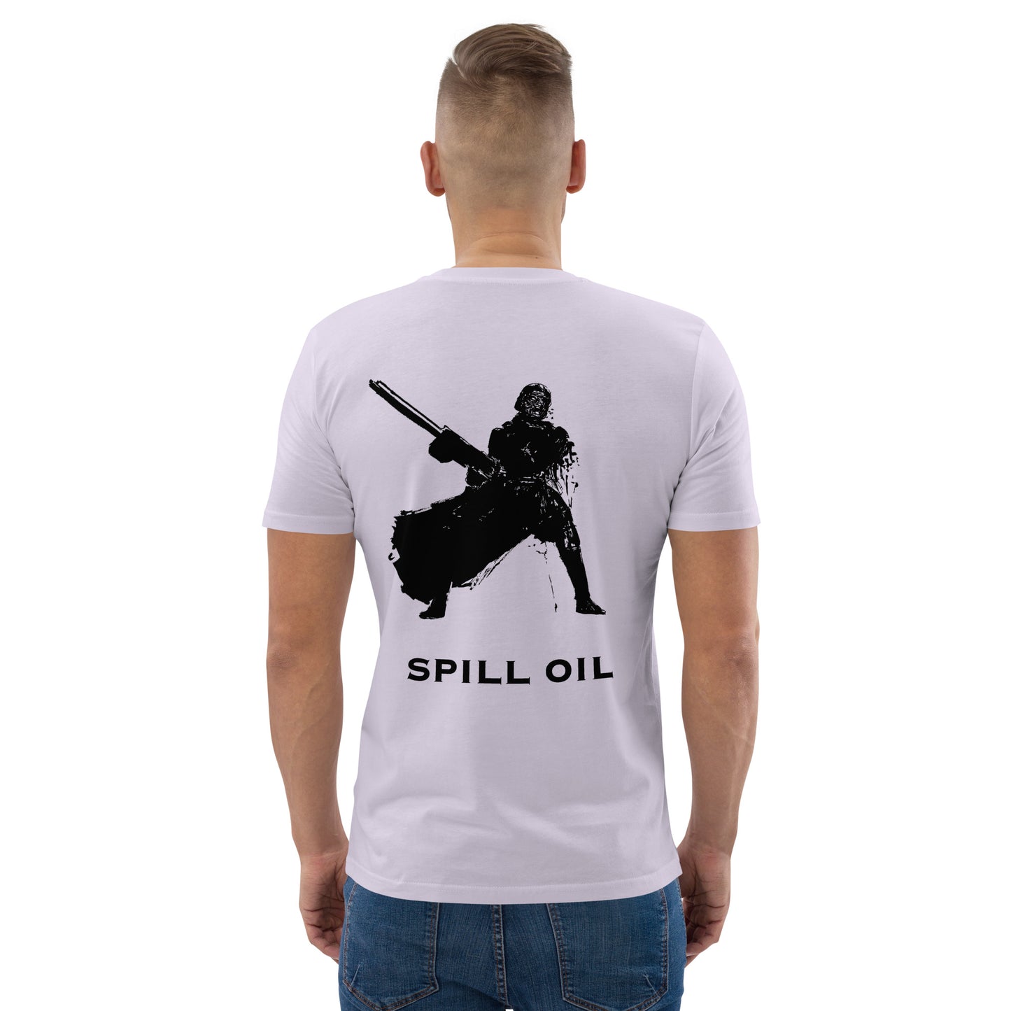 Spill Oil - Premium Heavyweight T-Shirt - Original Helldivers 2 Fan Illustration by Myon
