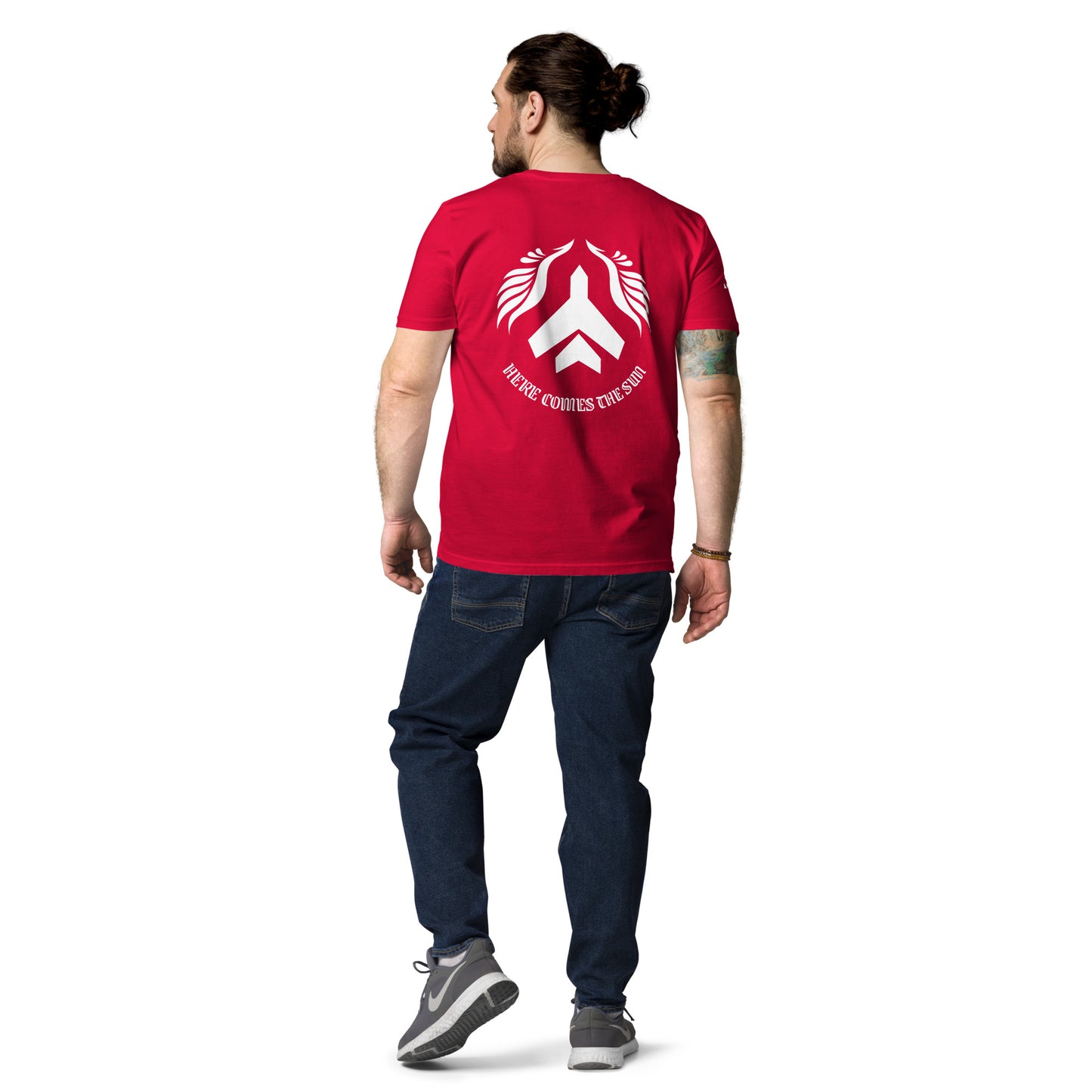 Here Comes The Sun - Premium Heavyweight T-Shirt - Original Helldivers 2 Fan Illustration by Myon