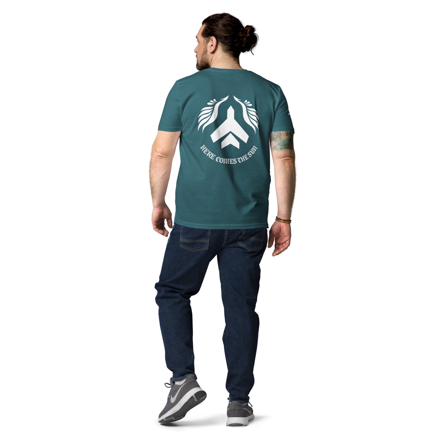 Here Comes The Sun - Premium Heavyweight T-Shirt - Original Helldivers 2 Fan Illustration by Myon